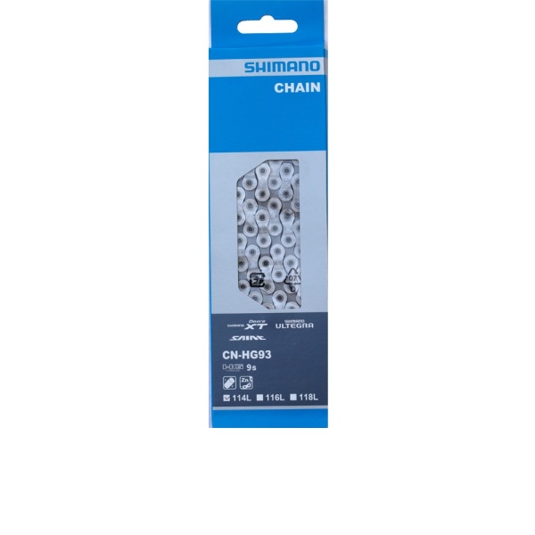 Lant 9V SHIMANO HG93 114z