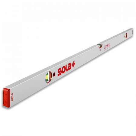 Nivela din aluminiu SOLA AZB 3, 200cm, 3 bule FOCUS