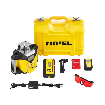 Nivela laser rotativa rosu Nivel System NL720R Digital