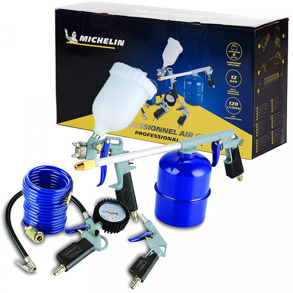 Set 5 piese aer comprimat cuple rapide MICHELIN