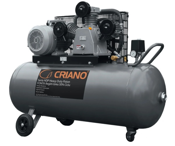 Compresor de aer Profesional cu piston 7.5CP, 900 L/min, 10bar - Rezervor 270 litri - CNO-HDP900-270 HEAVY-DUTY