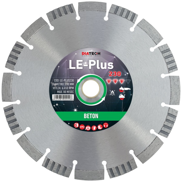 Disc diamantat segmentat LE230