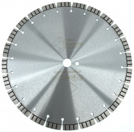 Disc DiamantatExpert pt. Beton armat - Turbo Laser 350mm Premium - DXDY.PCON.350.25
