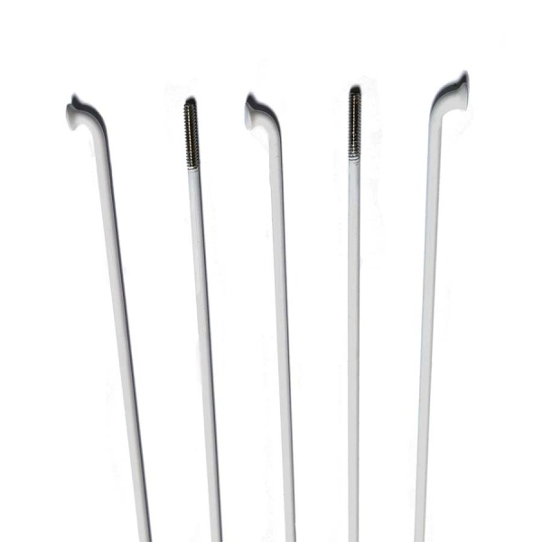 Spita Inox 2 mm cnSPOKE Alb-257 mm