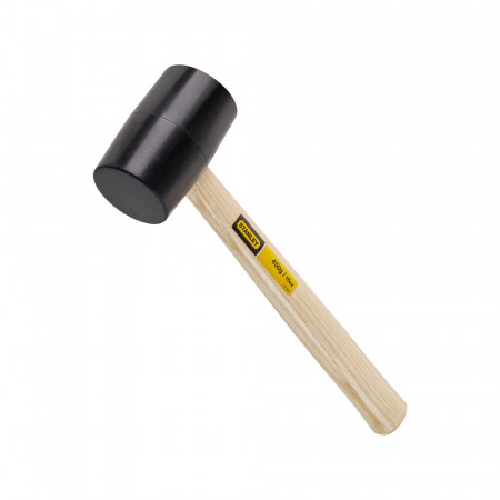 Stanley 1-51-104, ciocan de cauciuc negru, 454G