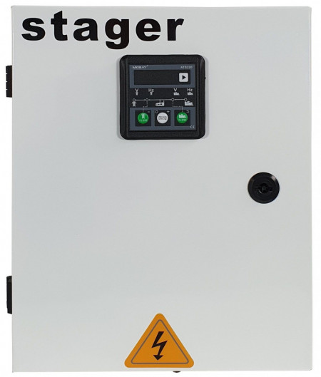 Panou de automatizare trifazata Stager YA40063F12STA, 63A, 12Vcc, protectie