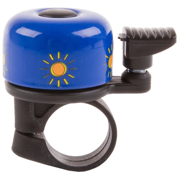 Sonerie pentru bicicleta M-WAVE BELLA MINI-MIX Albastru