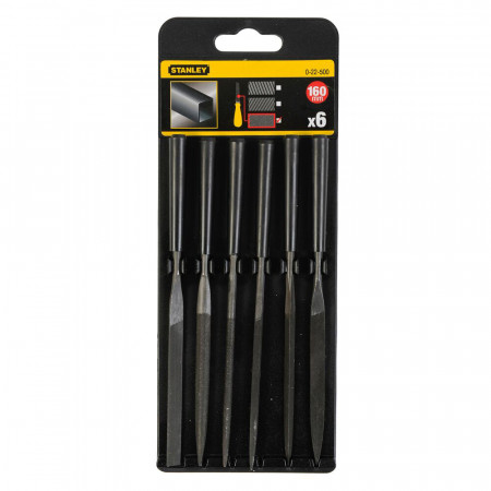 Stanley 0-22-500, set de 6 pile de ceasornicar, blister