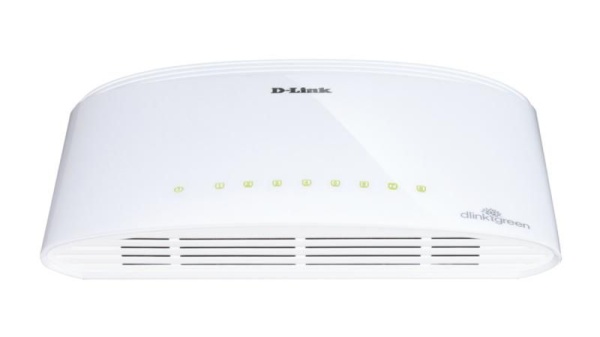 Switch D-Link 8 porturi 16 Gbps fara management - DGS-1008D