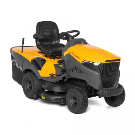 Tractor tuns gazon Stiga Estate 9102 W cos colector 320L, 20,8 CP, latime taiere 102 cm