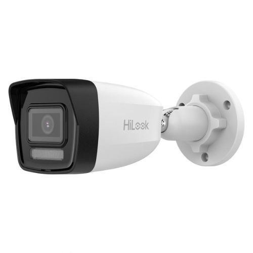 Camera IP Hikvision HiLook 6MP, lentila 2.8mm, Iluminare duala 30m, Microfon, PoE, IP67 - IPC-B160HA-LU