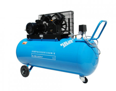 Compresor cu piston - Blue Line 3kW , 500 L/min - Rezervor 270 Litri - WLT-BLU-500-3.0/270