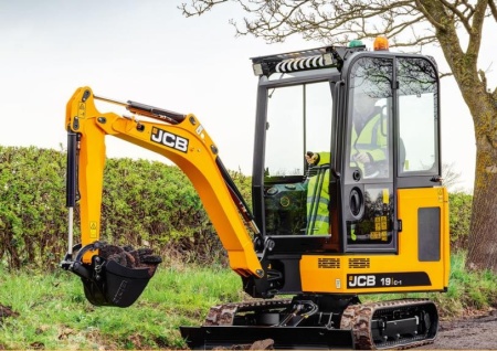 Mini excavator JCB 19C-1 PC Greutate operațională 1943 Kg