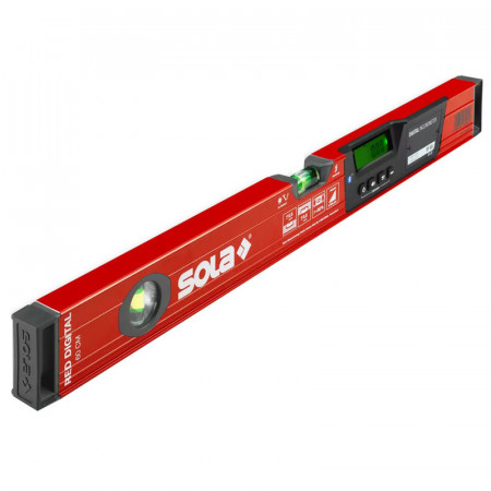Nivela electronica digitala, 60 cm, Sola, tip RED 60 LASER DIGITAL, cu bluetooth si raza laser