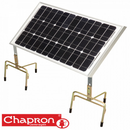 Panou solar 20W cu trepied si regulator pentru garduri electrice CHAPRON