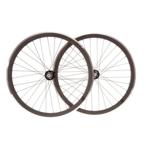 Set Roti Single Speed/Fixie SXT 700-32H 40 mm Negru