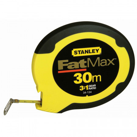 Stanley 0-34-134, ruleta fatmax inchisa, cu banda de otel, 30 m, blister