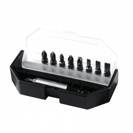 Stanley 1-68-734 Set 10 piese1/4" - PH1, PH2, PH3; PZ1, PZ2, PZ3; sl, adaptor magnetic
