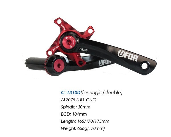 Brate Pedalier UFOR MTB pentru 1/2 Foi C-131 SD
