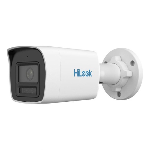 Camera IP Hikvision HiLook, 4MP, lentila 2.8mm, ColorVu, Iluminare duala 30m, Audio, PoE, IP67 - IPC-B149HA-LU