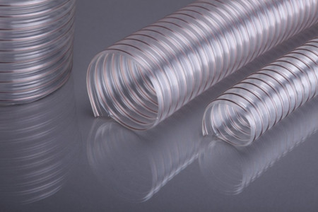 Furtun pentru Exhaustare PU 600C ECO 0.6 mm diametru 40 mm