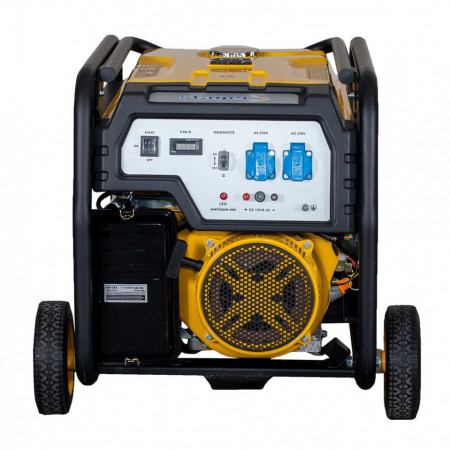 Generator de curent monofazat Stager FD 10000E, open-frame 8kW, benzina, pornire electrica