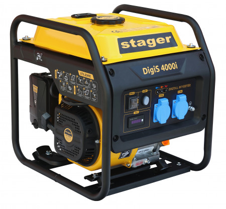 Generator digital invertor open-frame 4kW, monofazat, benzina Stager DigiS 4000i