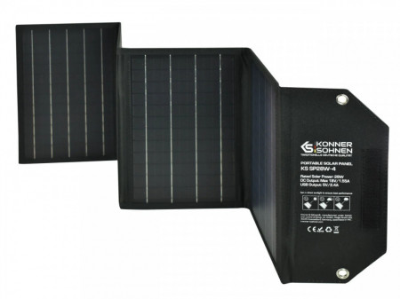 Panou solar portabil din silicon monocristalin - KS-SP28W-4