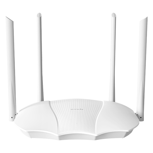 Router Wi-Fi 6, DualBand 2.4Ghz/5GHz, 574+2402Mbps, 4x6dBi, 4 porturi Gigabit - TENDA RX9