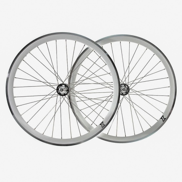 Set Roti Single Speed/Fixie SXT 700-32H 40 mm Silver