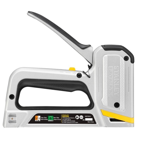 Stanley FMHT70250-0, capsator din aluminiu, FatMax 2 in 1 Multi Tracker, functioneaza cu capse tip G si cuie tip J