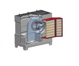 Banc de lucru vertical cu vacuum si exhaustare praf - Idrodos - Img 2