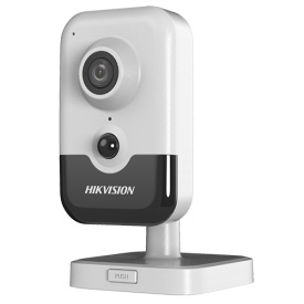 Camera de supraveghere Wi-Fi Cube IP 2.0MP, lentila 2.8mm, AUDIO bidirectional, IR 10m, PIR, SD-card - HIKVISION DS-2CD2421G0-IW-2.8mm