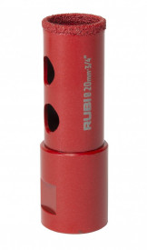 Carota diamantata pt. portelan, placi ceramice DryGres Premium 20mm - RUBI-6971 - Img 2