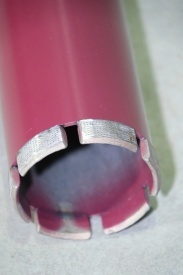 Carota diamantata segment Turbo Laser 3DTECH pt. beton armat diam. 52 x 450 (mm) - ULTRA Premium - DXQZ.3D1117.52