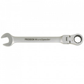 Cheie combinata fixa inelara cu clichet, cap oscilant, Proxxon 23050,13 mm