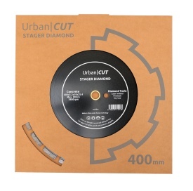 Disc diamantat pentru beton/asfalt 400mmx25.4-P x10mmx3.2mm Stager URBAN CUT - Img 4