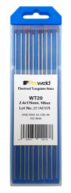 Electrozi tungsten rosu ProWELD WT20, 2.4x175mm, 10buc