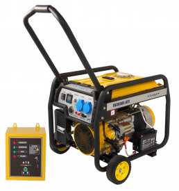 Generator de curent monofazat Stager FD 3600E+ATS, open-frame 2.8kW, benzina, automatizare - Img 5