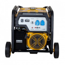 Generator de curent monofazat Stager FD 7500E, open-frame 6kW, benzina, pornire electrica