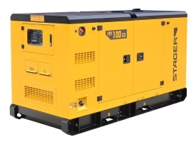 Generator insonorizat Stager YDY100S3, diesel, trifazat 90kVA, 130A, 1500rpm - Img 9