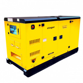 Generator insonorizat Stager YDY89S3, diesel, trifazat 80kVA, 115A, 1500rpm