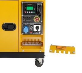 Generator insonorizat 7.5kVA, 3000rpm, dual, diesel, pornire electrica Stager YDE8600TA-TA3 V2 - Img 5