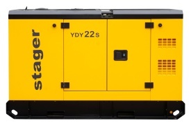 Generator insonorizat Stager YDY22S, diesel, monofazat 20kVA, 87A, 1500rpm - Img 9