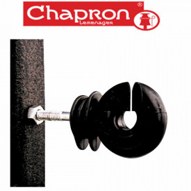 Izolatori F88 cu piulita pentru stalpi metalici din cornier sau Profil T CHAPRON