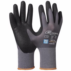 Manusi de protectie Multi Flex, din nylon si spandex, acoperire din spuma de nitril, uz profesional, marimea 10/XL - Img 1