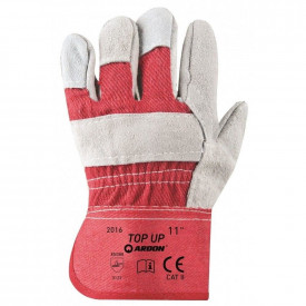 Manusi TOP UP, piele intoarsa, profi, marimea XXL, Ardon - Img 3