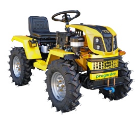Minitractor V25.1 4x4, 18CP, benzina, hidraulica fata-spate, roti 6.00-12 ProGARDEN Campo T18