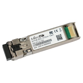 Modul SFP/SFP+/SFP28, 1/10/25G, SM, 10Km, 1310nm, Dual LC-connector - MikroTik XS+31LC10D
