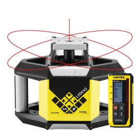 Nivela laser rotativa profesionala cu pante X/Y Nivel System NL320R DIGITAL cu trepied SJJ1 și stadie LS24 - Img 2